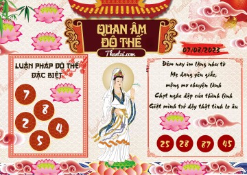 Quan Âm Độ Thế 07/08/2023