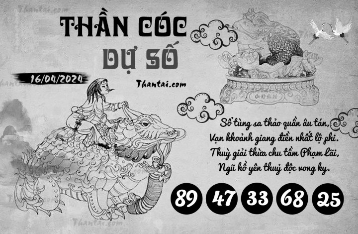 THẦN CÓC DỰ SỐ 01/04/2024