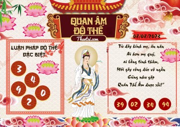 Quan Âm Độ Thế 08/08/2023