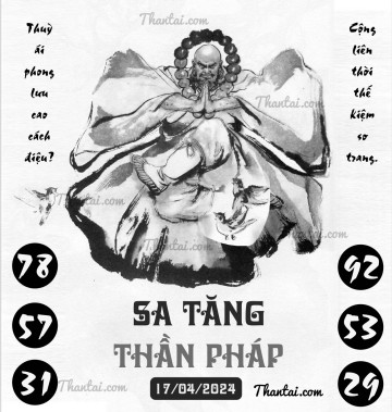 SA TĂNG THẦN PHÁP 17/04/2024