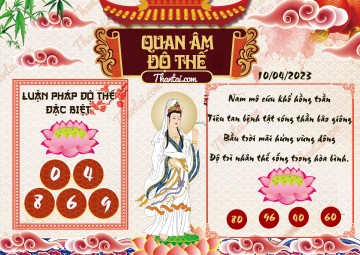 Quan Âm Độ Thế 10/04/2023