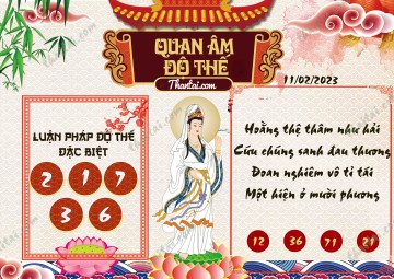 Quan Âm Độ Thế 11/02/2023