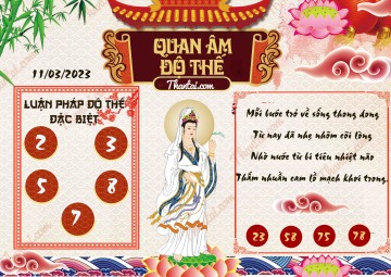 Quan Âm Độ Thế 11/03/2023