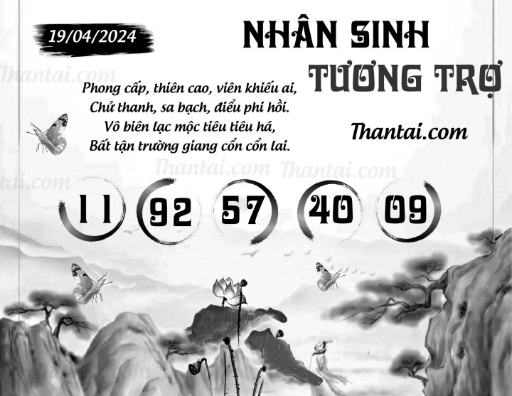 NHÂN SINH TƯƠNG TRỢ 04/04/2024