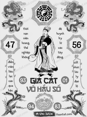 GIA CÁT VÕ HẦU SỐ 19/04/2024