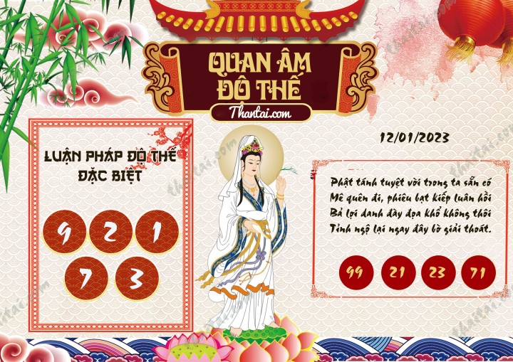 Quan Âm Độ Thế 01/01/2023