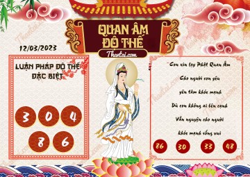 Quan Âm Độ Thế 12/03/2023