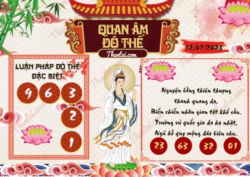 Quan Âm Độ Thế 12/07/2023