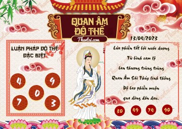 Quan Âm Độ Thế 13/04/2023