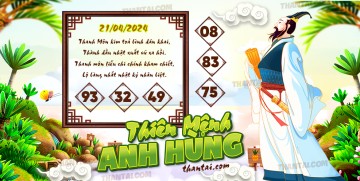 THIÊN MỆNH ANH HÙNG 21/04/2024