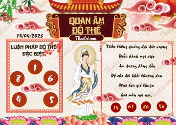 Quan Âm Độ Thế 14/04/2023