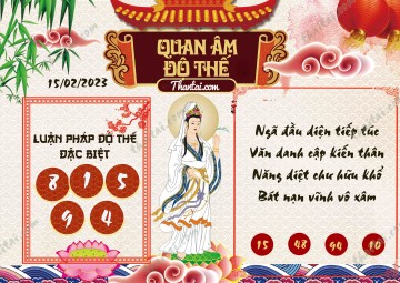 Quan Âm Độ Thế 15/02/2023