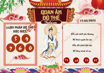 Quan Âm Độ Thế 15/03/2023