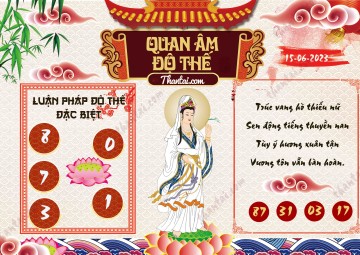 Quan Âm Độ Thế 15/06/2023