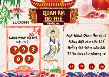 Quan Âm Độ Thế 16/02/2023