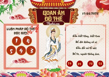 Quan Âm Độ Thế 17/03/2023