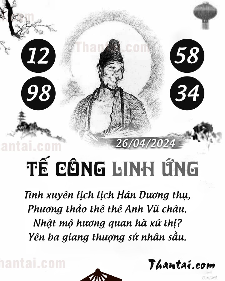 TẾ CÔNG LINH ỨNG 11/04/2024
