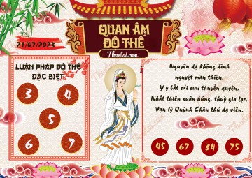 Quan Âm Độ Thế 21/07/2023