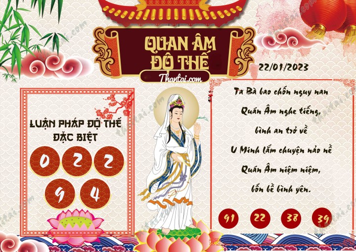 Quan Âm Độ Thế 07/01/2023