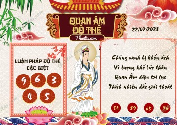 Quan Âm Độ Thế 22/02/2023