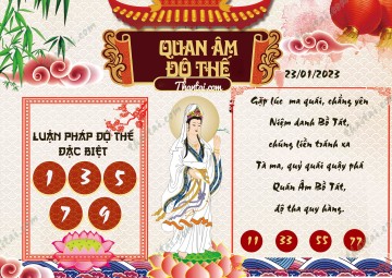 Quan Âm Độ Thế 23/01/2023