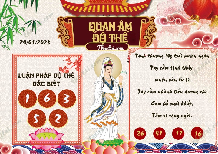 Quan Âm Độ Thế 09/01/2023