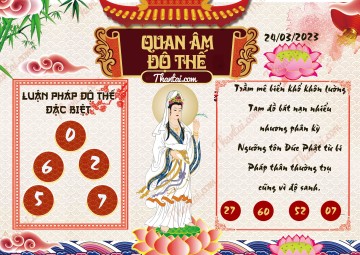 Quan Âm Độ Thế 24/03/2023