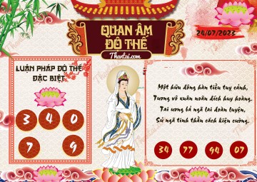 Quan Âm Độ Thế 24/07/2023