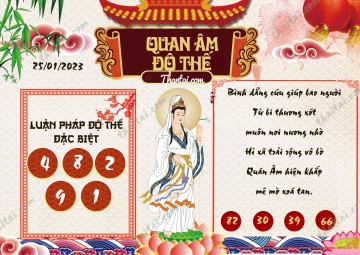 Quan Âm Độ Thế 25/01/2023