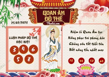 Quan Âm Độ Thế 25/02/2023