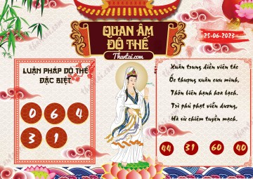 Quan Âm Độ Thế 25/06/2023