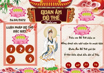 Quan Âm Độ Thế 26/04/2023