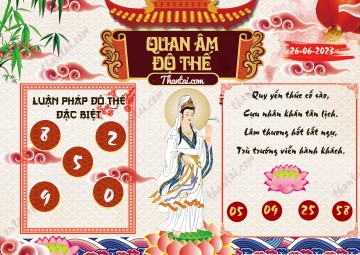 Quan Âm Độ Thế 26/06/2023