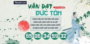 Văn Đạt Đức Tôn 01/05/2024