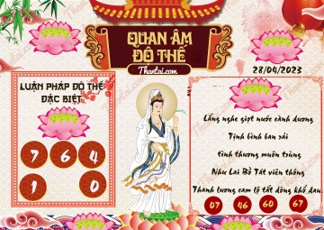 Quan Âm Độ Thế 28/04/2023