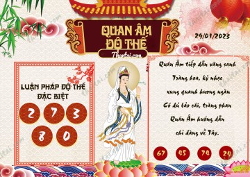 Quan Âm Độ Thế 29/01/2023