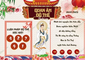 Quan Âm Độ Thế 30/01/2023