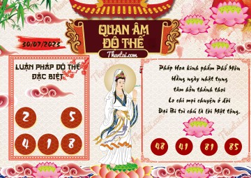 Quan Âm Độ Thế 30/07/2023