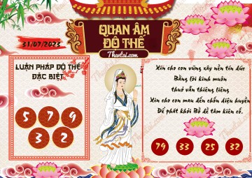 Quan Âm Độ Thế 31/07/2023