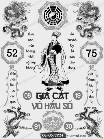 GIA CÁT VÕ HẦU SỐ 06/05/2024