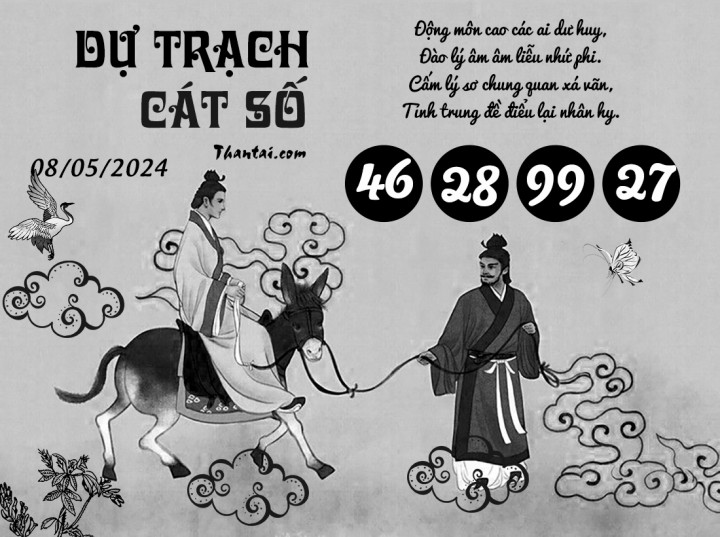 DỰ TRẠCH CÁT SỐ 23/04/2024