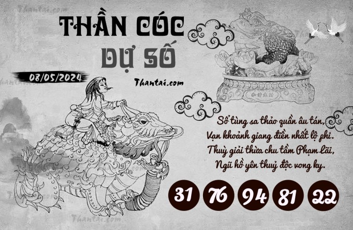 THẦN CÓC DỰ SỐ 23/04/2024