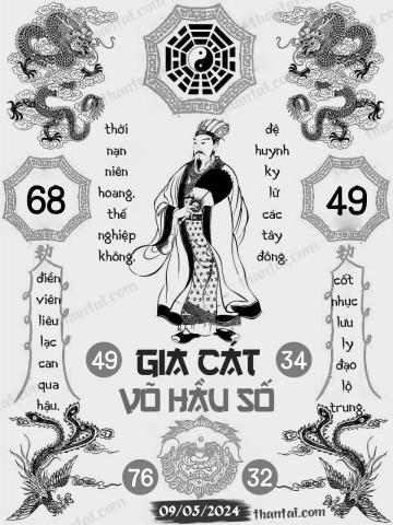 GIA CÁT VÕ HẦU SỐ 09/05/2024