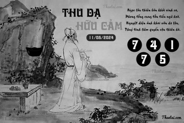 THU DẠ HỮU CẢM 11/05/2024