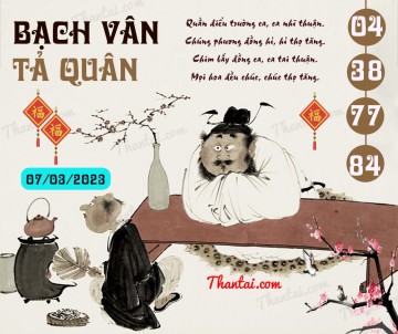 Bạch Vân Tả Quân 07/03/2023