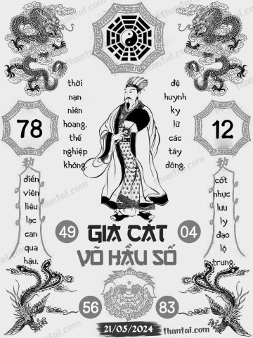 GIA CÁT VÕ HẦU SỐ 21/05/2024