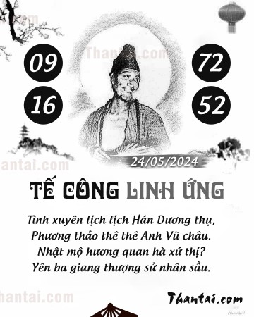 TẾ CÔNG LINH ỨNG 24/05/2024