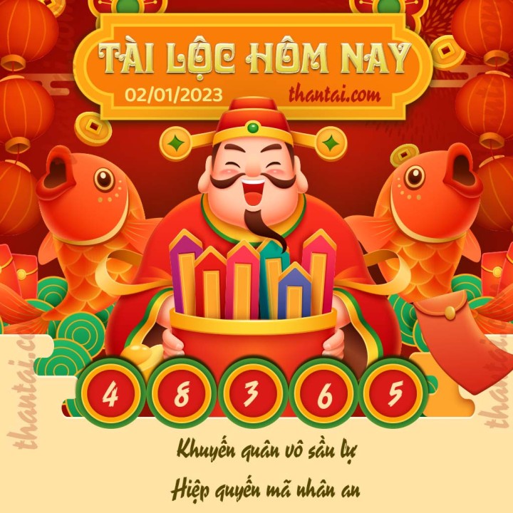 Tài Lộc Hôm Nay 01/01/2023