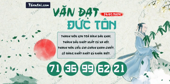 Văn Đạt Đức Tôn 14/05/2024