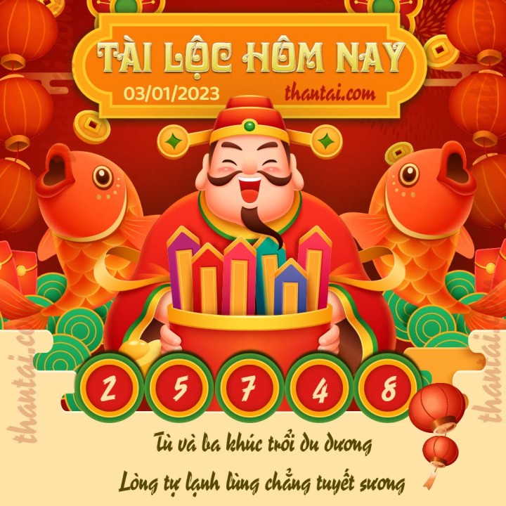 Tài Lộc Hôm Nay 01/01/2023